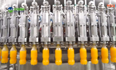 32000BPH常温含汽吹灌旋整线展示